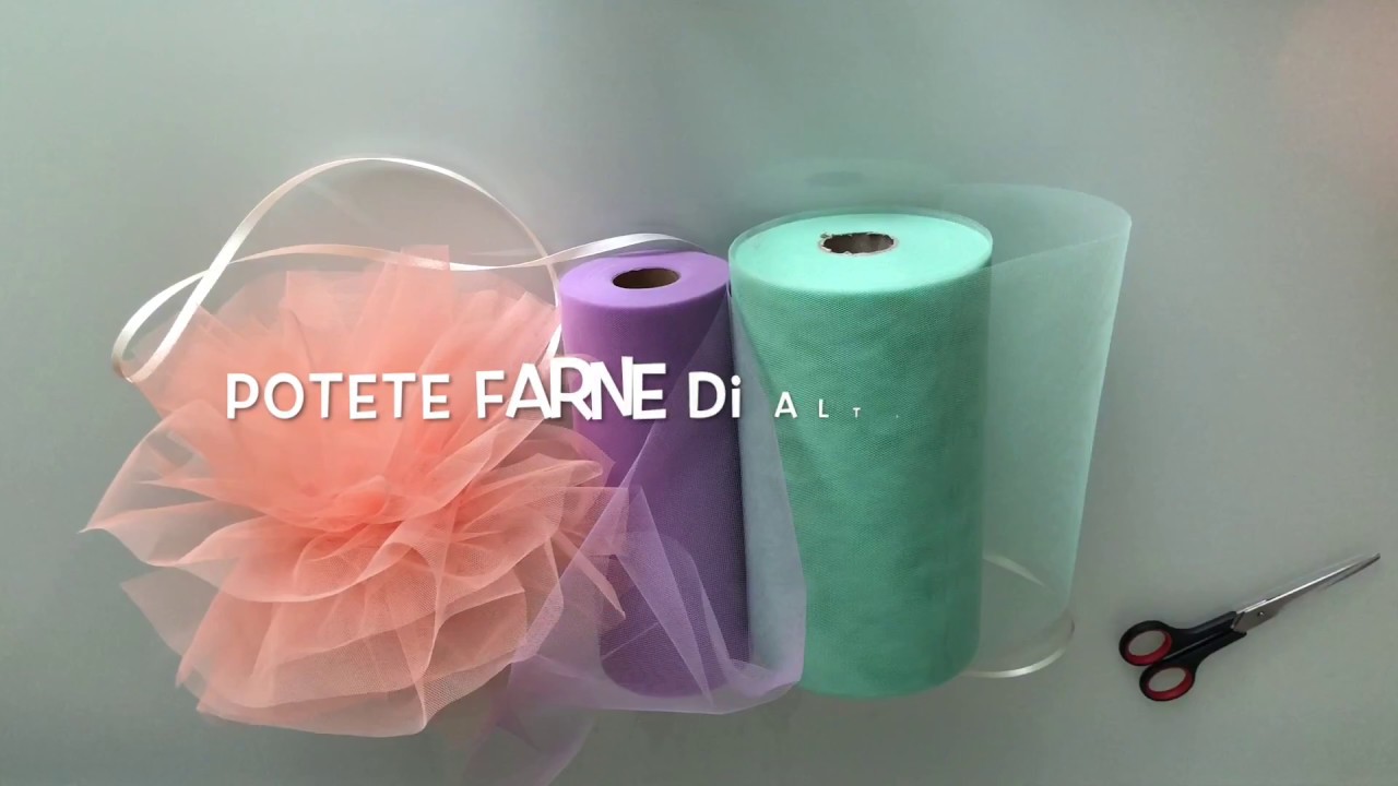 Creare Pon Pon di Tulle
