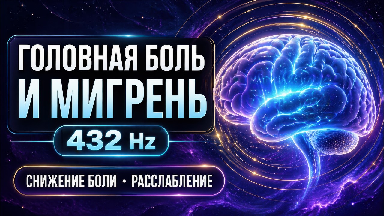 Головная Боль и Мигрень Уходят | Звуковая Матрица Исцеления | Волновая Генетика