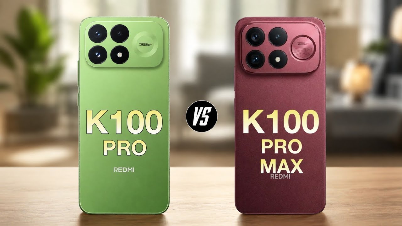 redmi k100 pro vs redmi k100 pro max - full animated comparison ⚡ which one is best