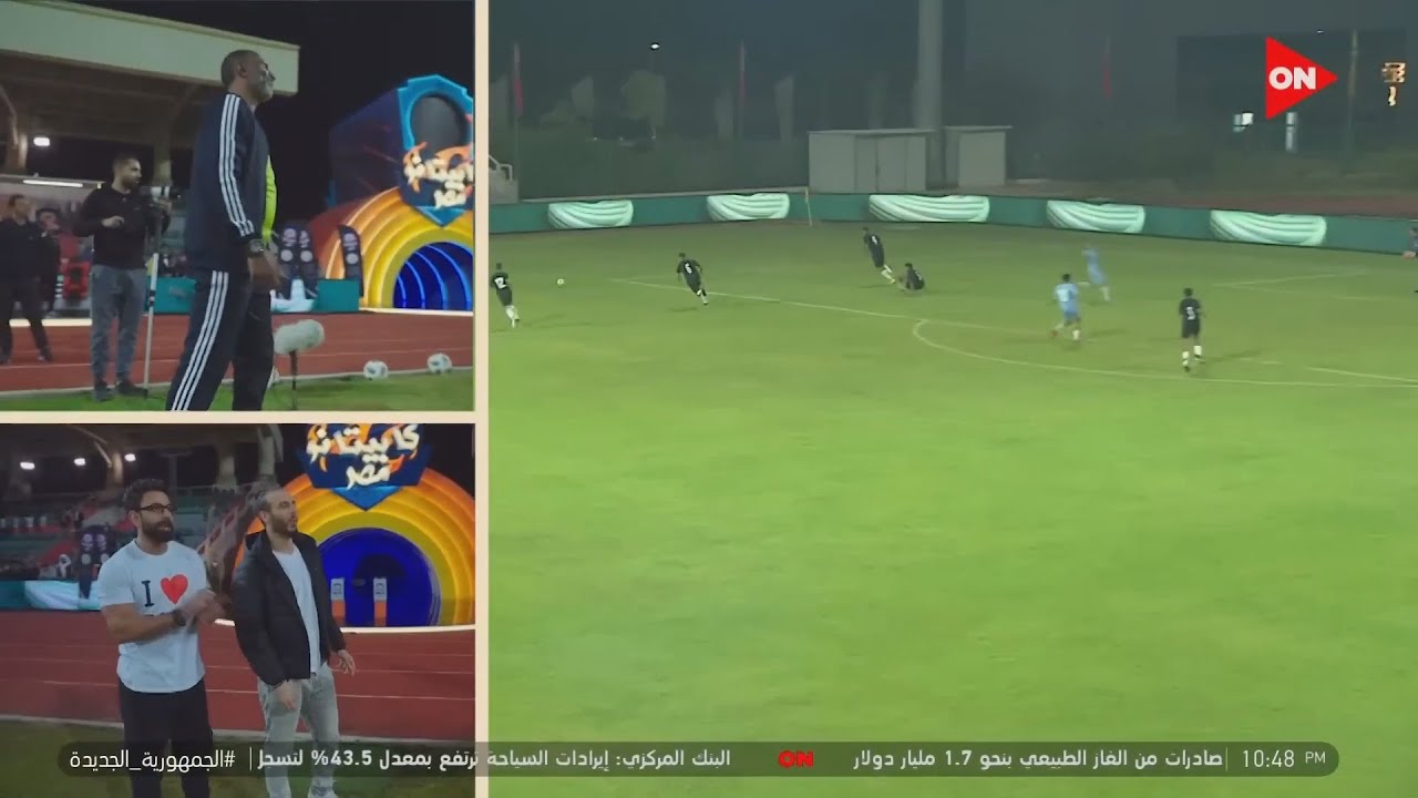 أحمد الكاس يحفز لاعيبته علي المكسب علشان والدة عمر تطلع عمره ❤