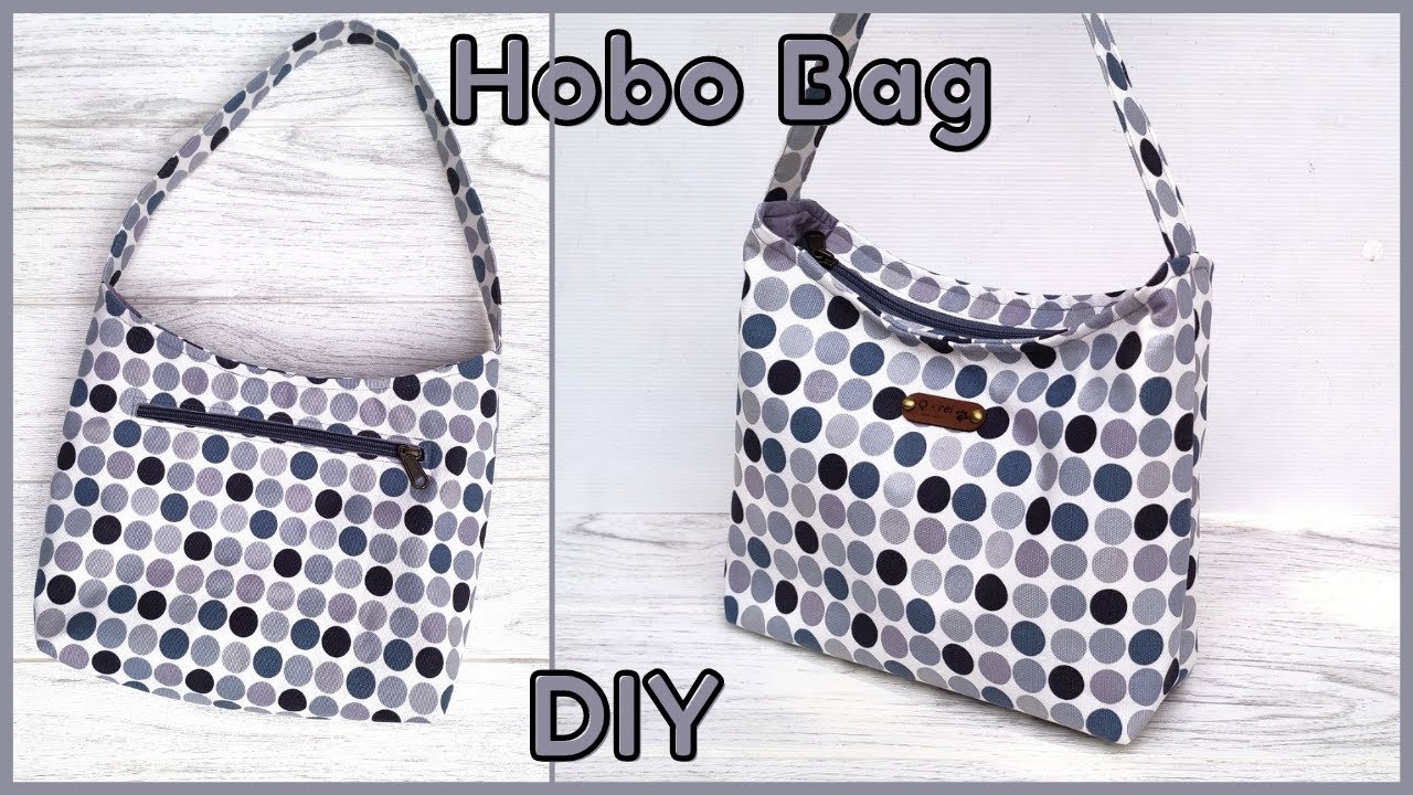 How To Make Hobo Bag | Cara Membuat Tas / Hobo Bag