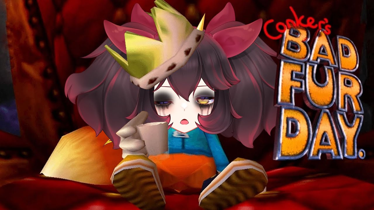 【Conkers Bad Fur Day】Isn't it a little bit too early in the morning to... 🦑🛐【VAllure】