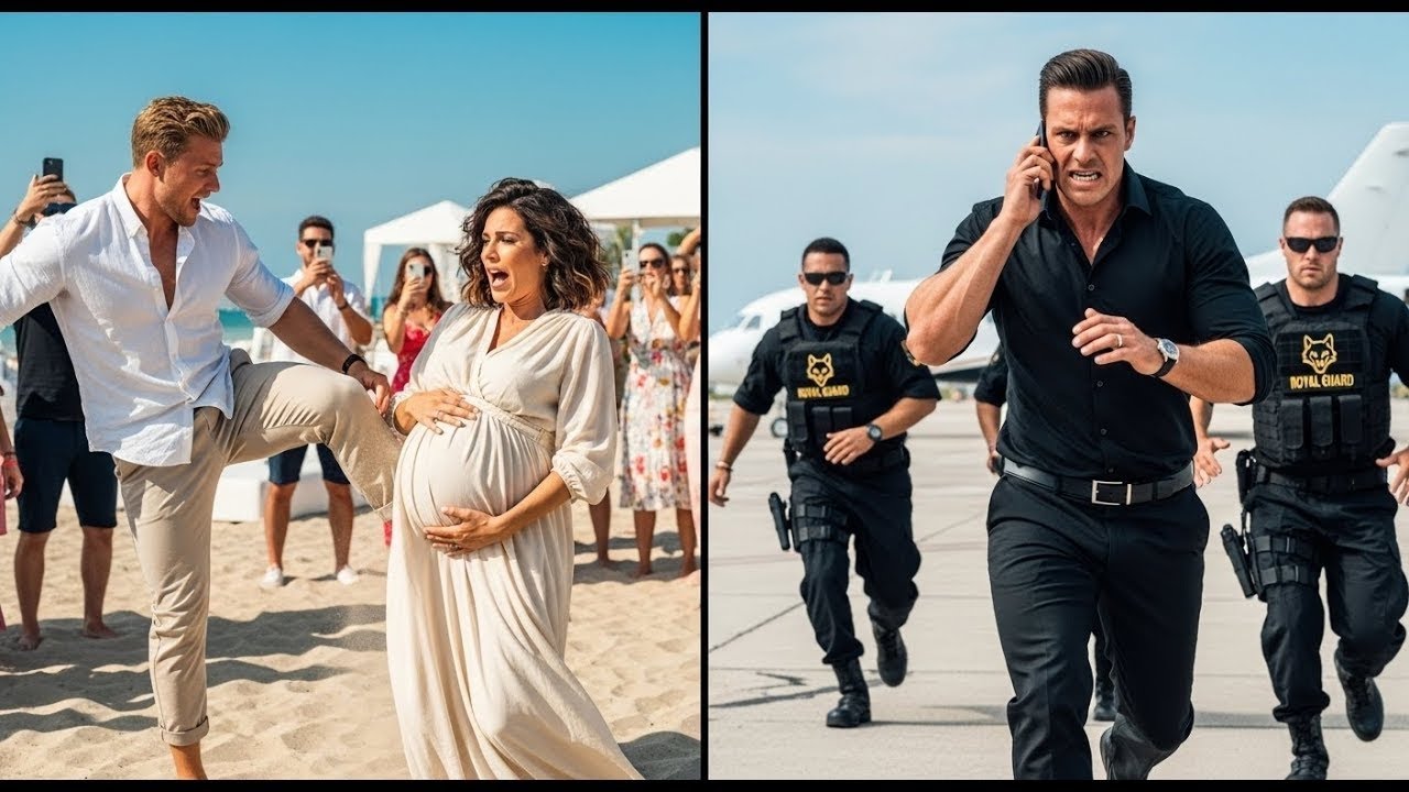 Ele chutou a ex grávida na praia, sem imaginar que ela casou com o poderoso Rei Alfa!