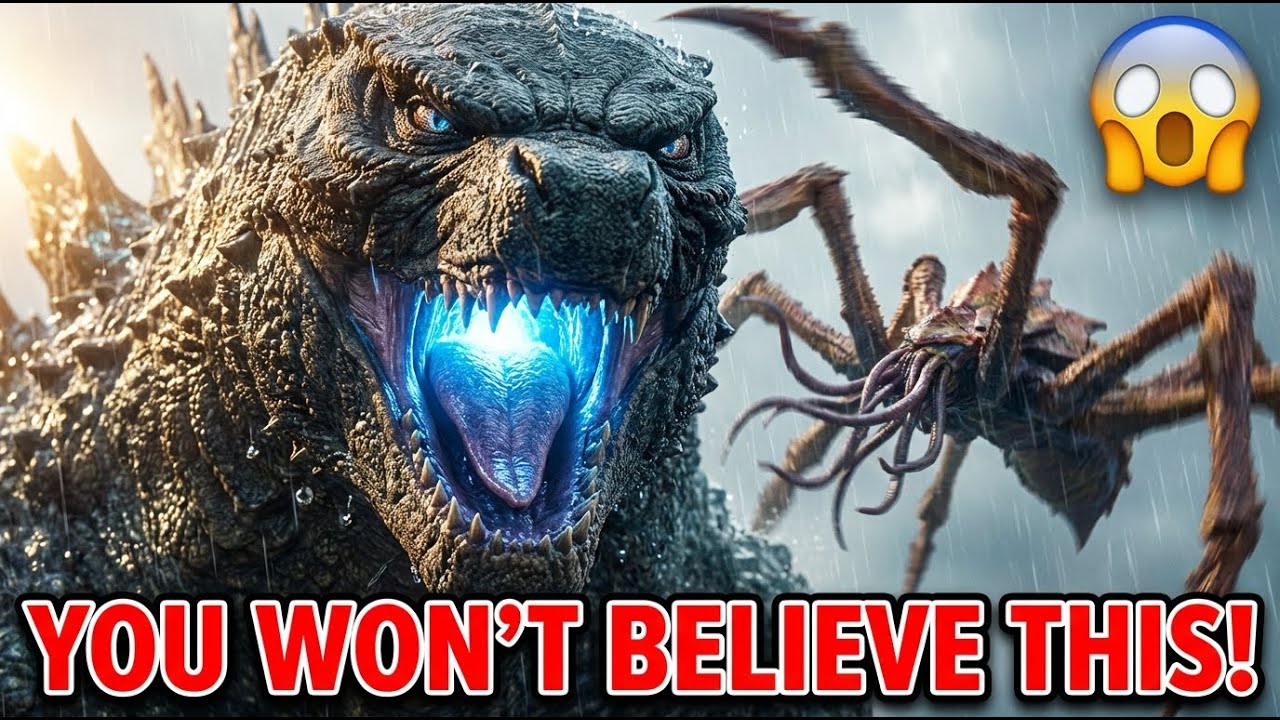 GODZILLA vs SCYLLA - COMPLETE Fight Scene! Who Survives? 😳