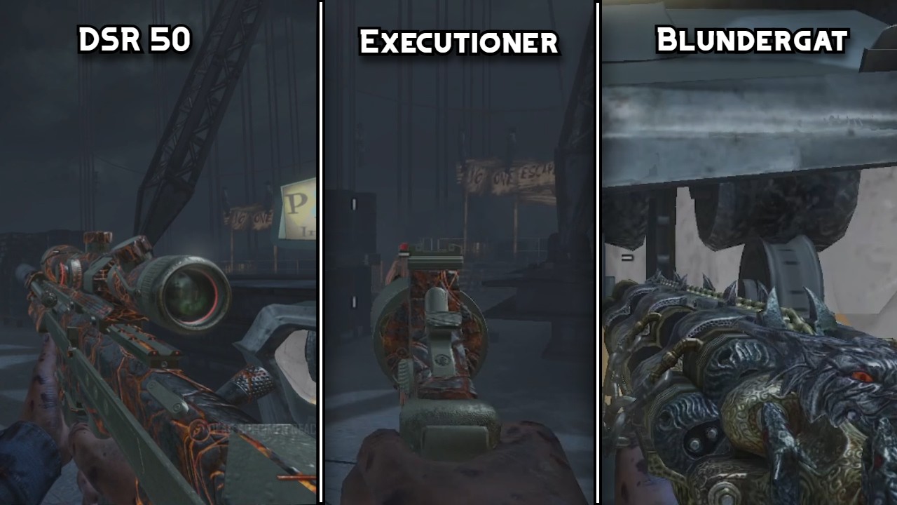 DSR 50/Executioner/Blundergat at 0.0001 fire rate (Triple Gun Special)