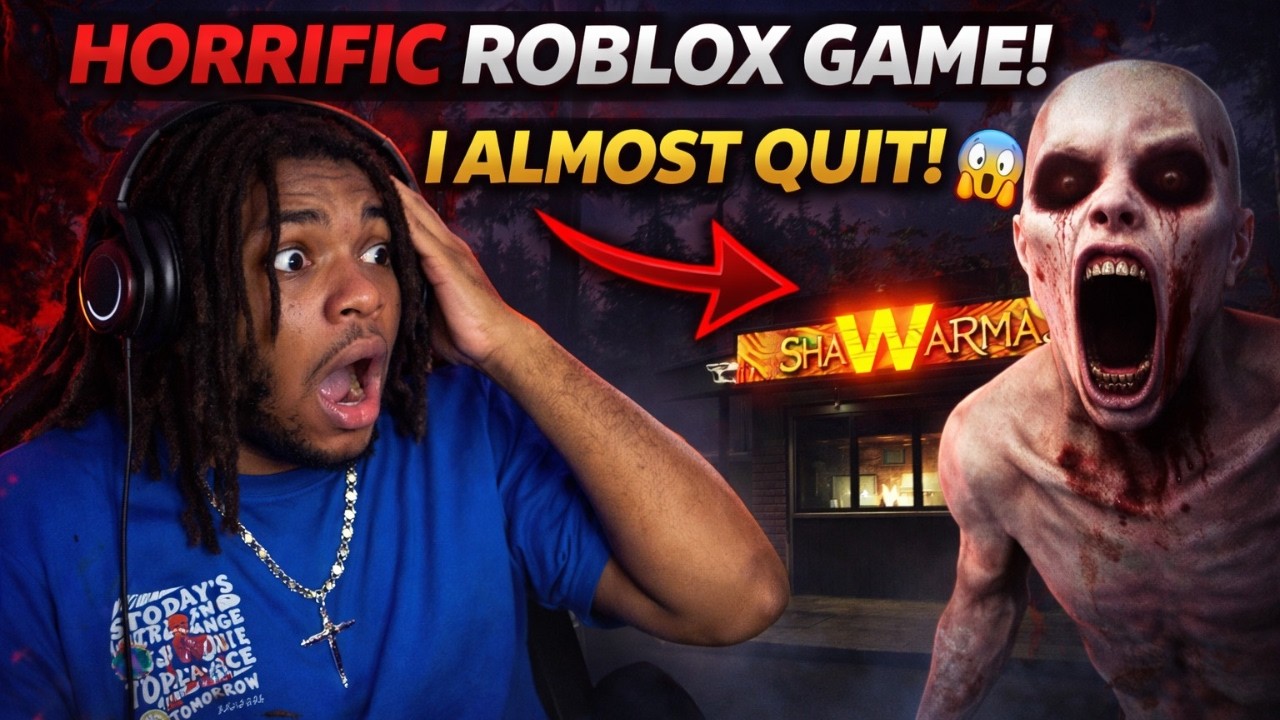 I Played the SCARIEST Roblox Horror Game… I Regret It 😭💀 (Shawarma Anomaly)