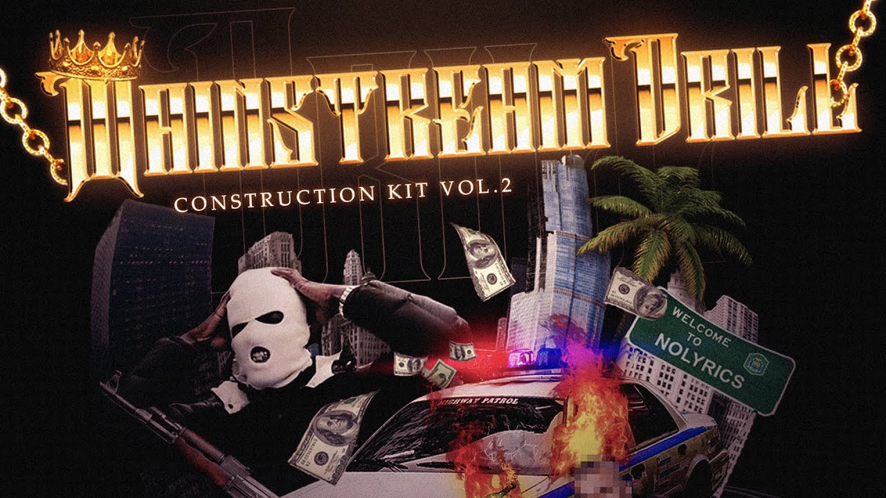 (FREE FLP + MIDI PROJECT) 🚨 MAINSTREAM DRILL VOL.2™ Trap Construction Kits 2021 for FL Studio