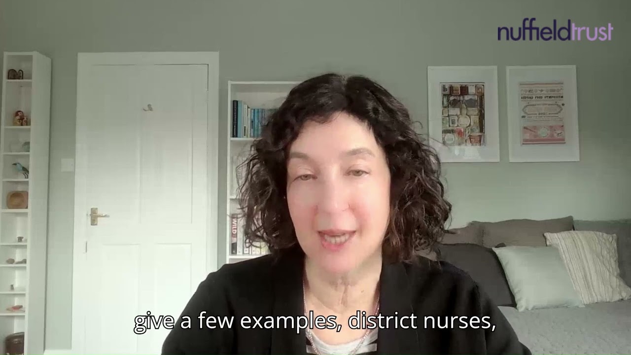 How can the NHS move care out of hospitals?