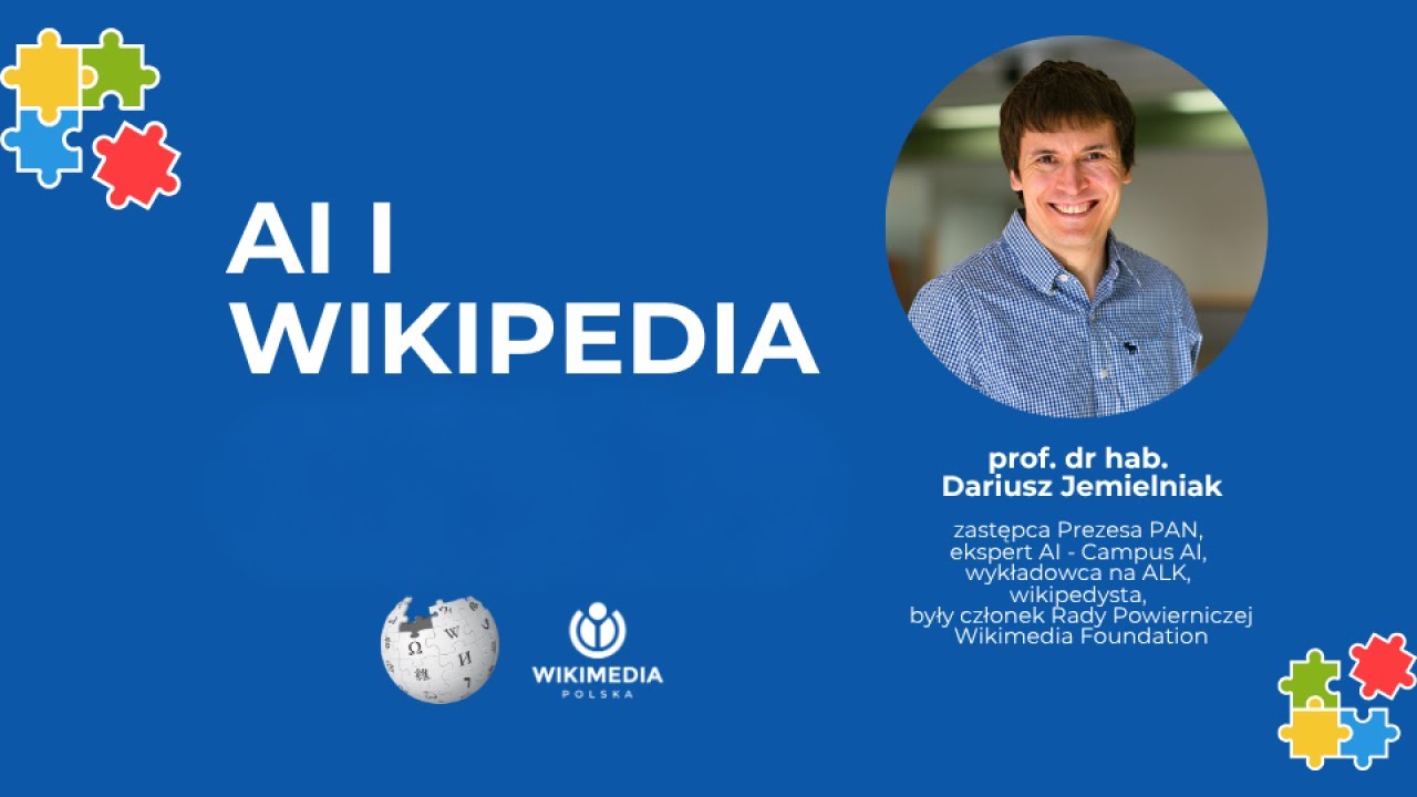 Wikipedia w dobie AI – rozmowa z prof. dr hab. Dariuszem Jemielniakiem