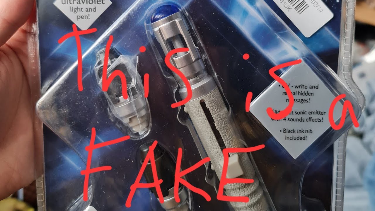 Doctor Who Bootleg 10th Doctor Sonic Screwdriver Review