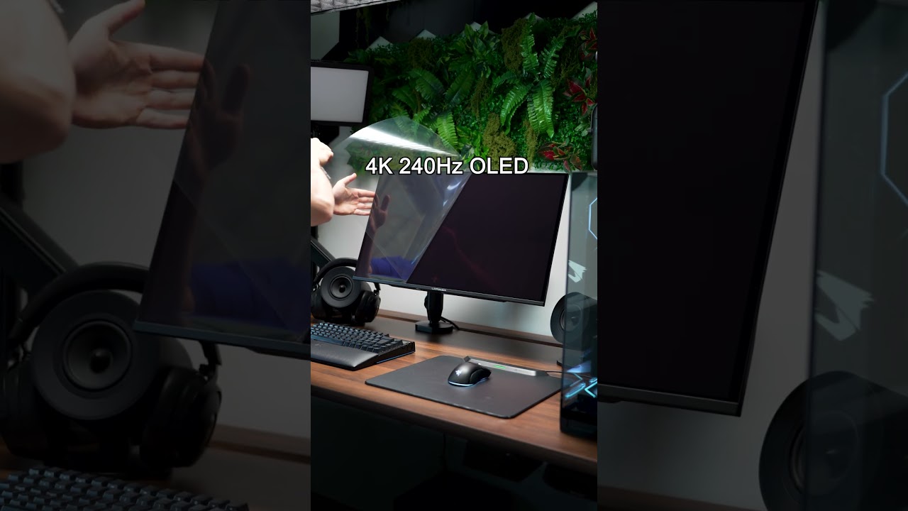 Обновил свой основной монитор на 4K-монитор от @lcpower.global #oled #4k #240hz #lcpower #монитор