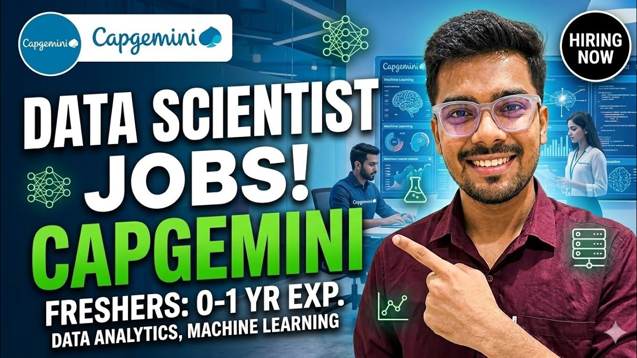 Capgemini zatrudnia Data Scientists i inżynier&oacute;w ML (0-1 lat doświadczenia)