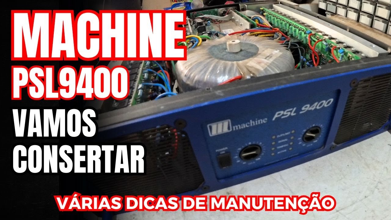 A MELHOR FORMA de achar Defeitos em Amplificadores de Audio