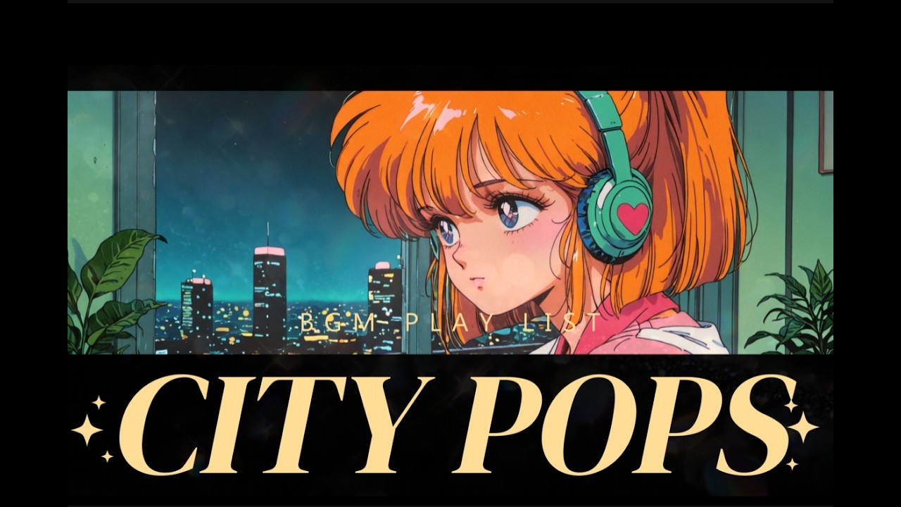 【昭和レトロ】都会の余韻を感じるシティポップBGM集｜Mellow City Pop Instrumentals