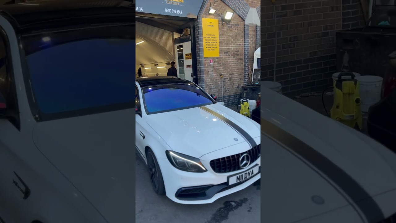 Blue Chameleon Windscreen Tint
