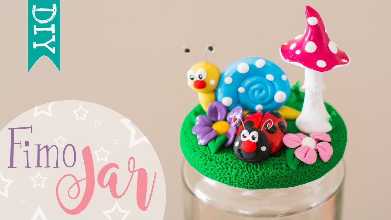 ★ DIY ★ Polymer Clay Decor | how to make a room decor with a clay Fimo