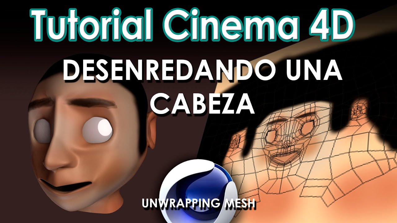 DESENREDAR UNA MALLA UV (CABEZA HUMANA) - UNWRAPPING