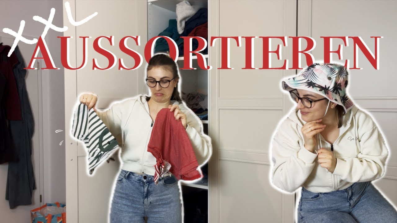 ENDLICH ORDNUNG im Kleiderschrank — wir sortieren aus 💪🏻