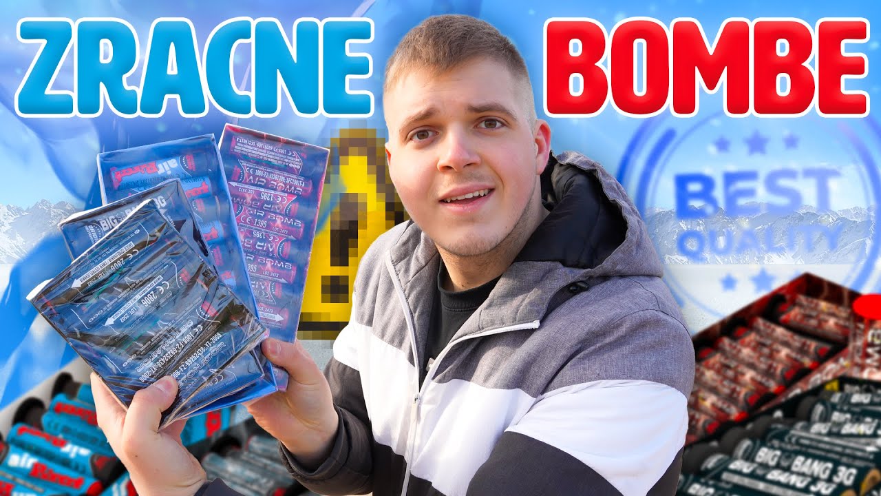 TESTIRAMO ZRAČNE BOMBE!