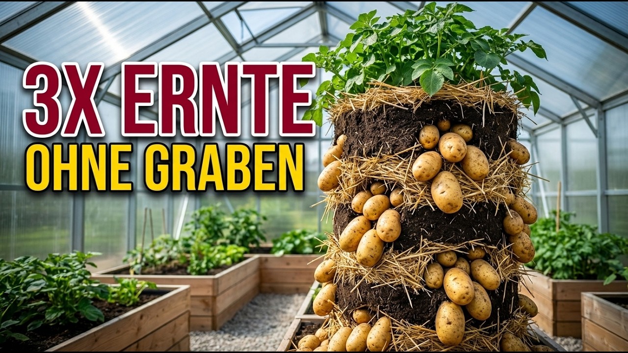 Legen Sie Kartoffeln Auf Die Erde Und Graben Sie Nie Wieder — Warum Wussten Sie Das Nicht!