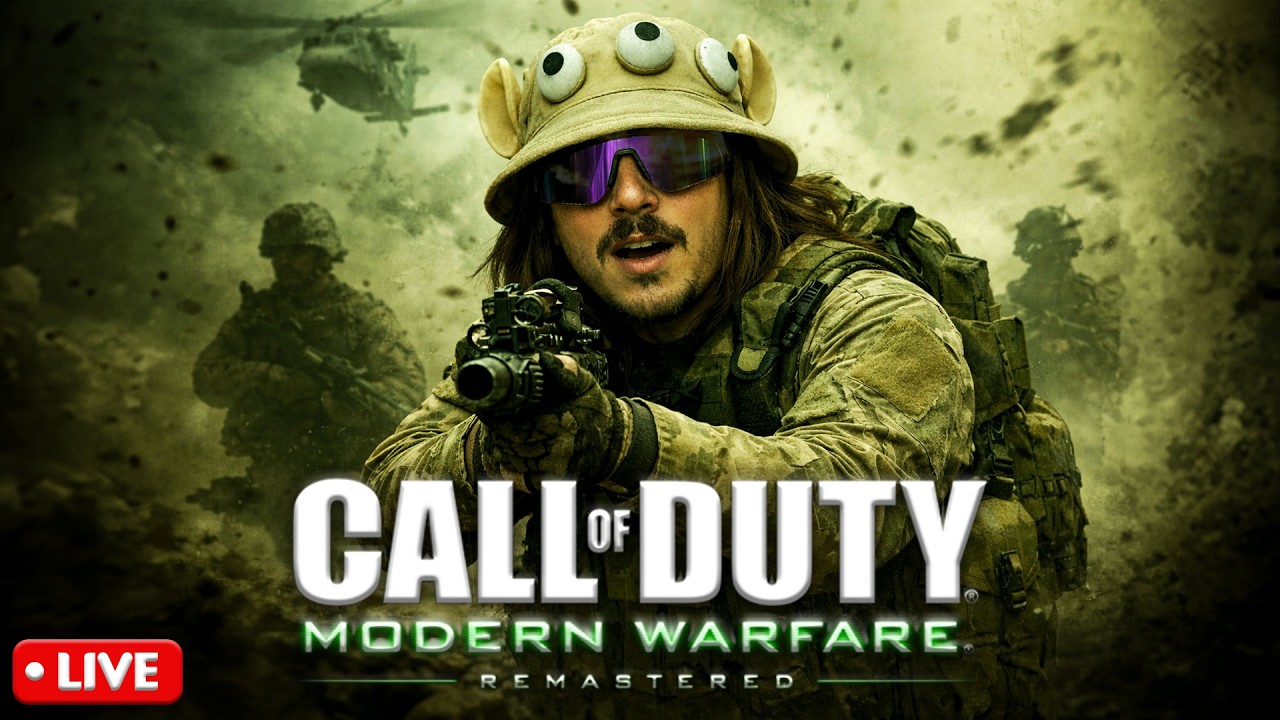 🔴LIVE - LEONNEBLACK -  Call of Duty: MW 1 Remastered !!!