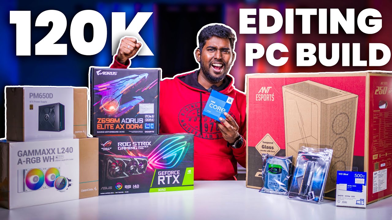 Rs.1,20,000/- Editing PC Build 2023 Tamil | Intel Editing PC Build | Build Ur Own PC