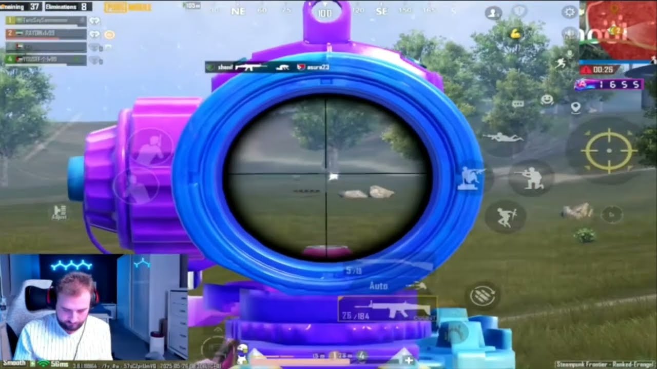 رايدن يحرق مود العمالقة مع اقوى سكواد في السيرفر السعودي 😱#pubgmobile #pubg