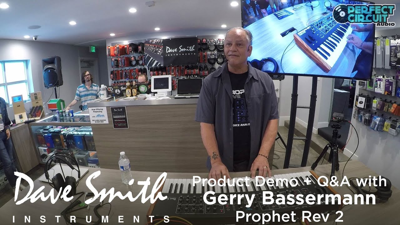 Dave Smith Instruments Prophet Rev2 Synth Clinic and Q&A