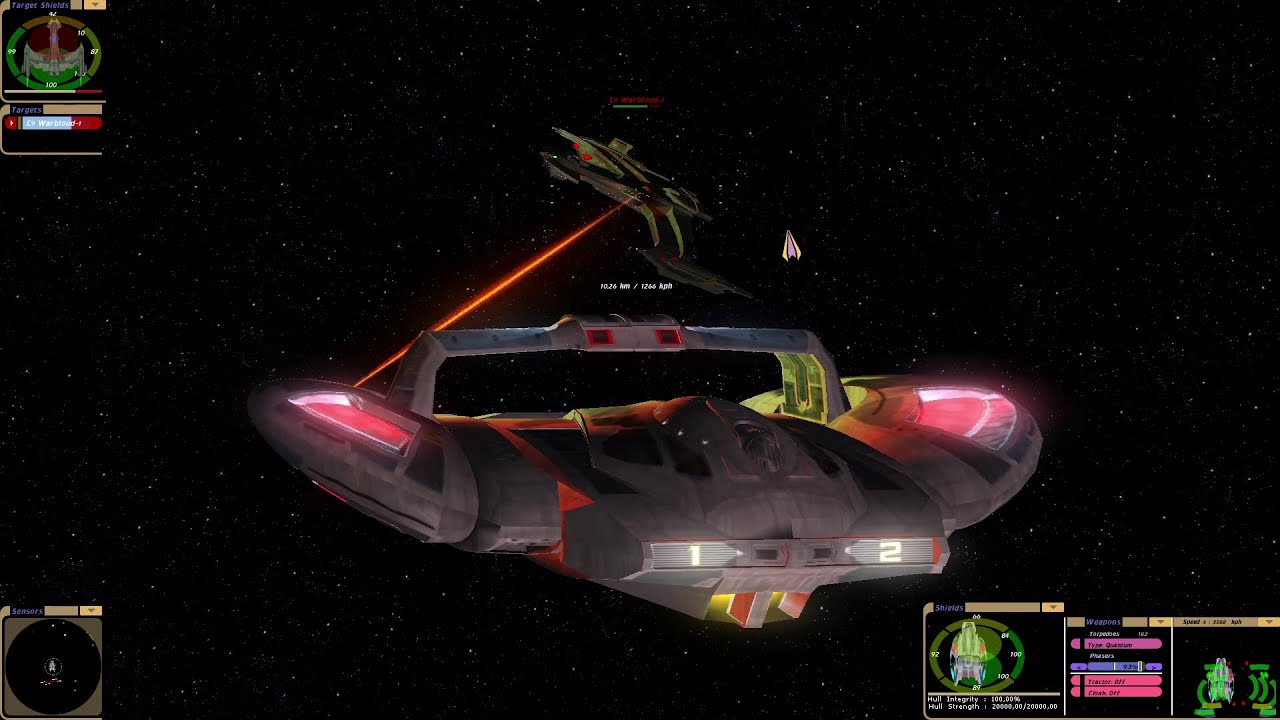 Relevant Class vs Klingon Warships | KM | Star Trek Bridge Commander