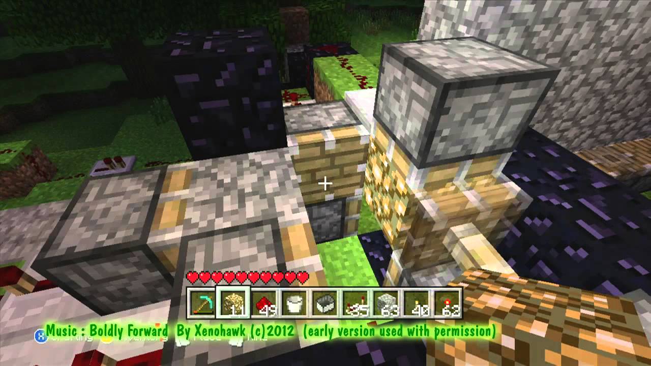 Minecraft Massive Auto Shelter Device (Music By Xenohawk)
