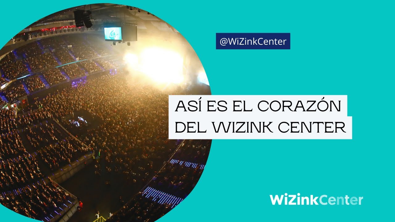 Así es el corazón del WiZink Center, el cuarto recinto que más entradas vende del mundo