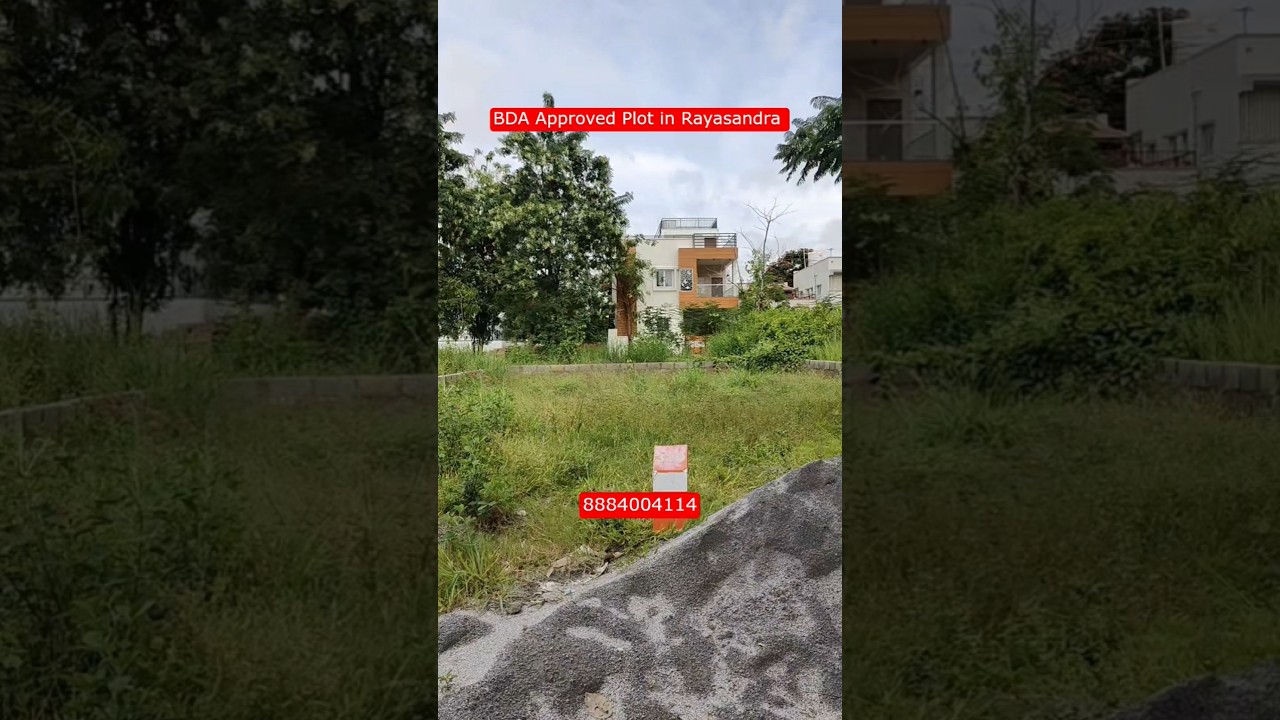 BDA Approved Plot for Sale in Reliable Dollars Colony, Rayasandra | ₹9000/Sft | Gated Community