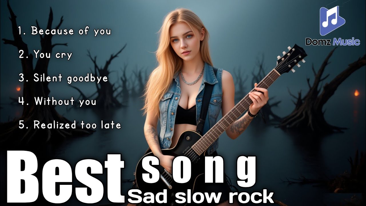 SLOW ROCK BALLAD - BECAUSE OF YOU || Domz music || Official Music video