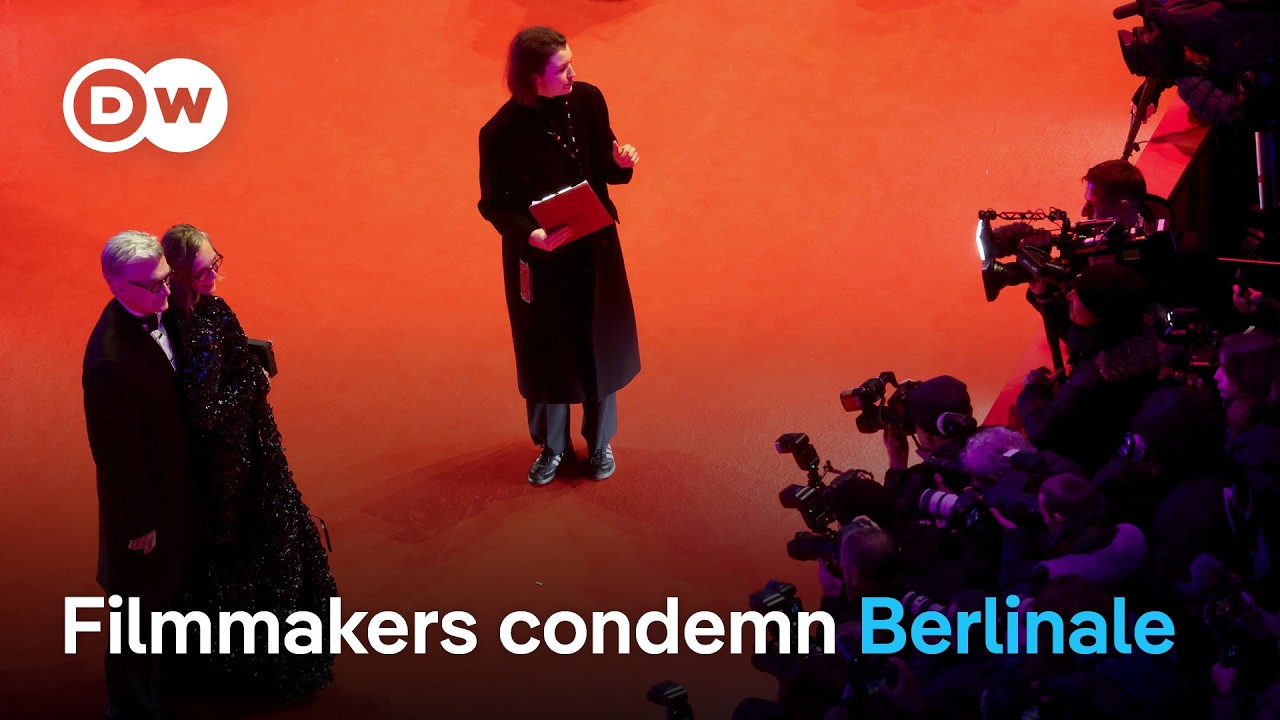 Filmmakers condemn Berlinale film festival for 'silence' over Gaza | DW News