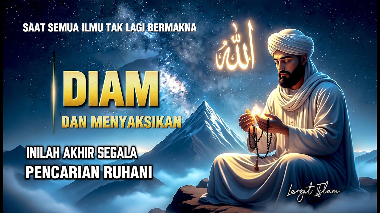 AKHIR DARI SEGALA ILMU✨ DIAM DAN MENYAKSIKAN | INILAH PUNCAK MAKRIFAT YANG TAK PERNAH DIBAHAS 🌟