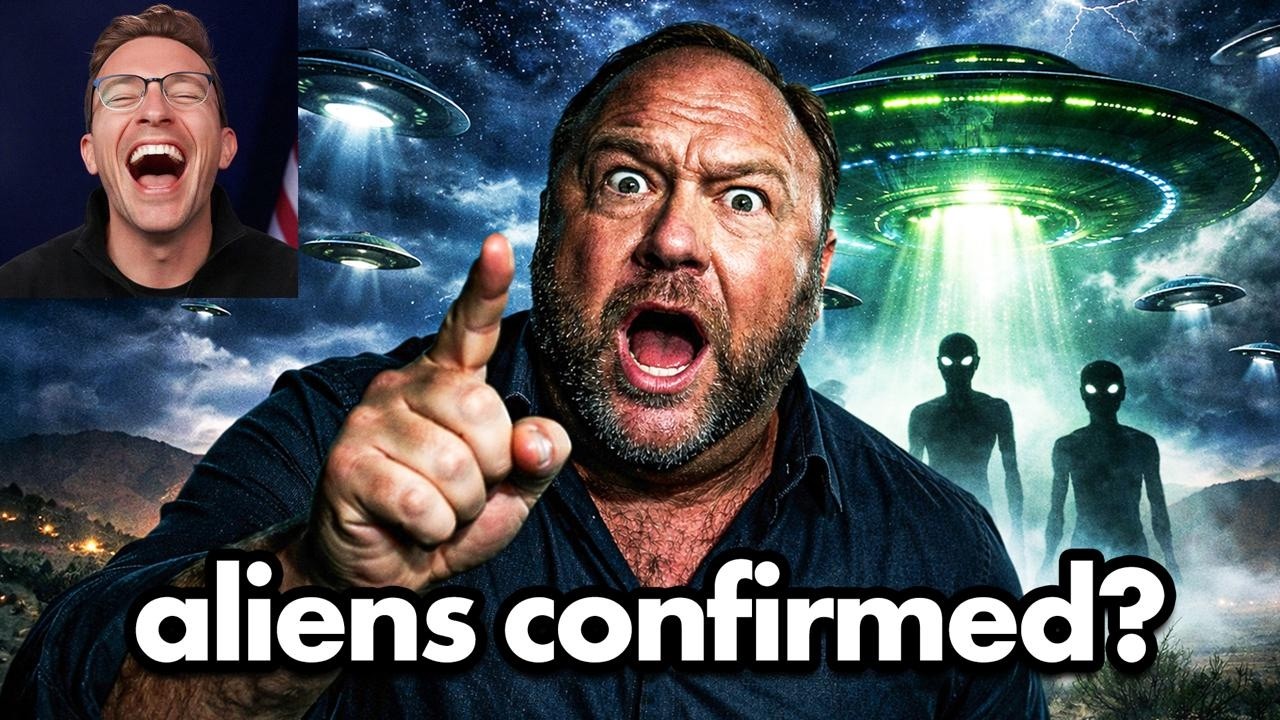 Alex Jones&rsquo; SHOCK Alien Announcement&hellip;