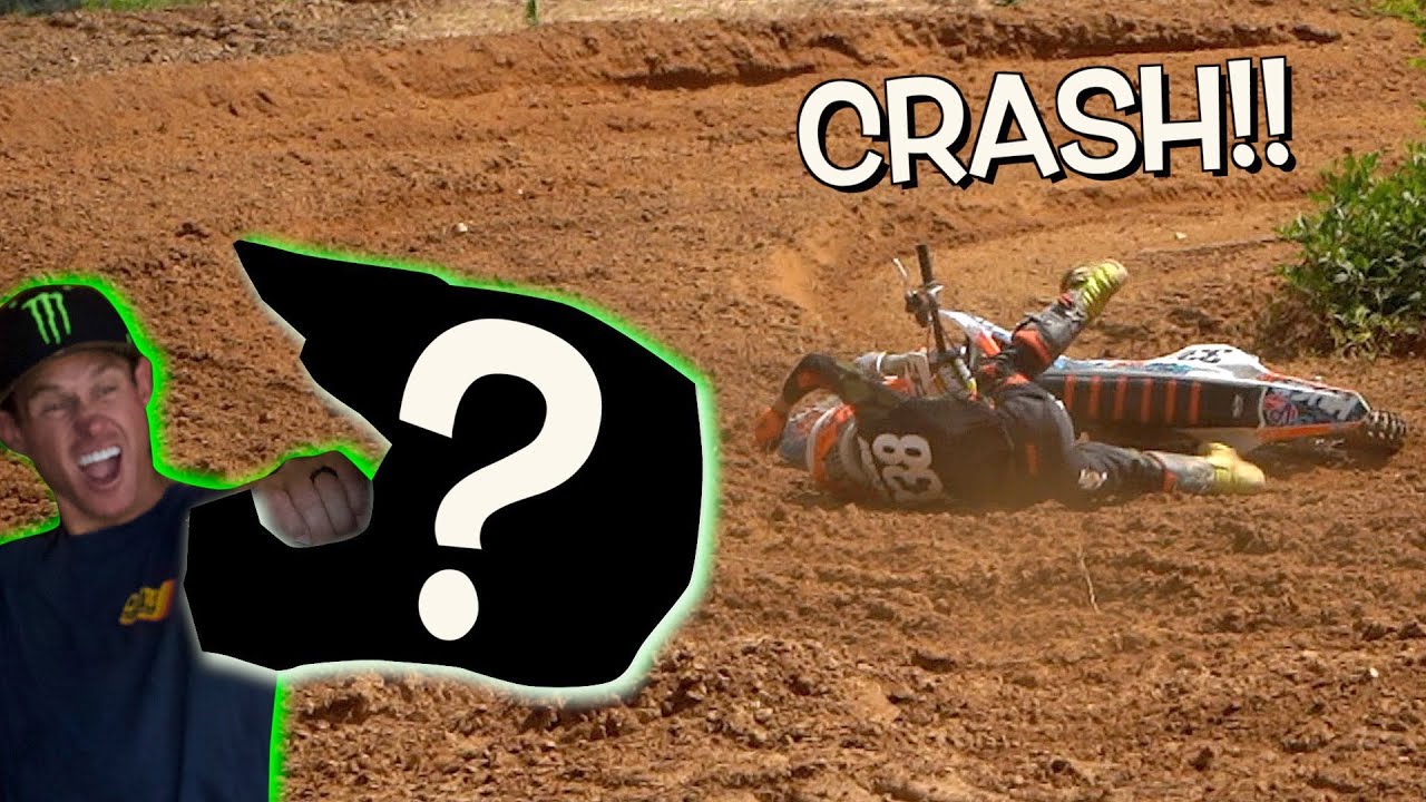 NEW CUSTOM HELMET REVEAL!! Hudson Goes Down!