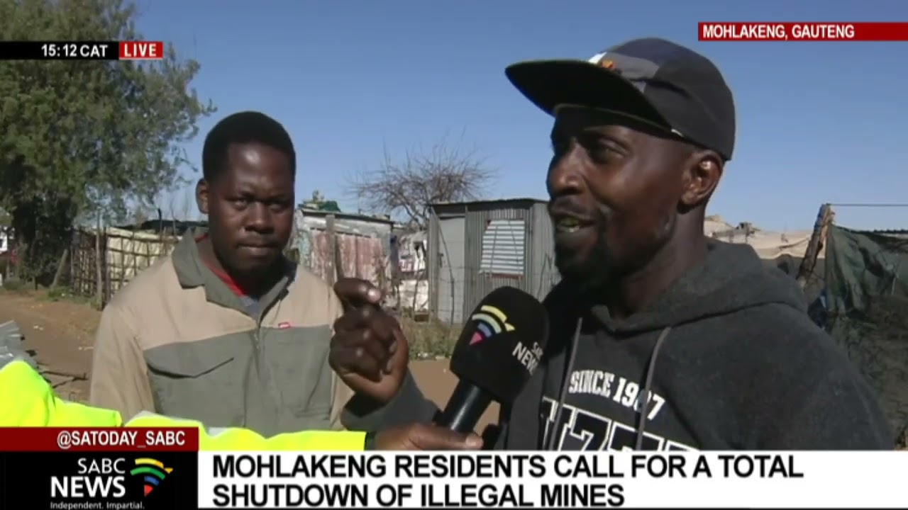 Mohlakeng residents call for an end to illegal mining: Ofentse Setimo reports