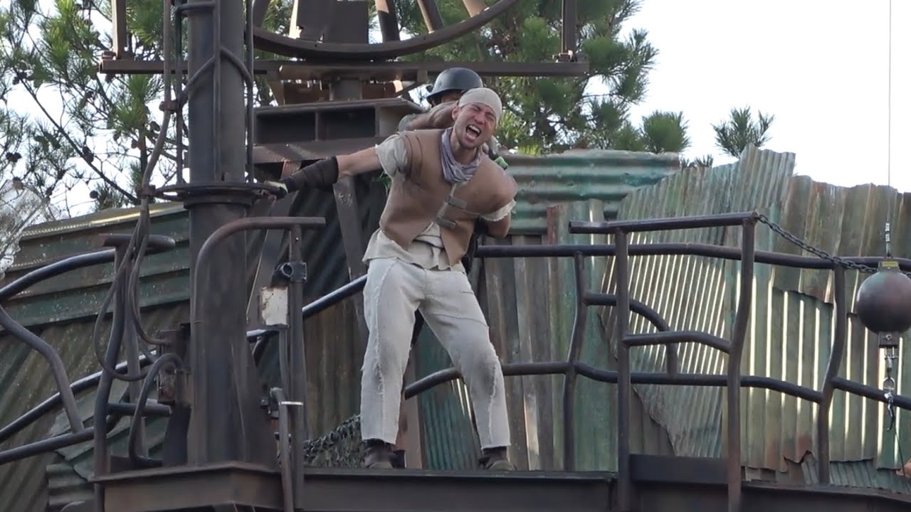 銃殺と久々の目玉生み出しバージョンww 【USJ ウォーターワールド】 Universal Studios Japan WATER WORLD