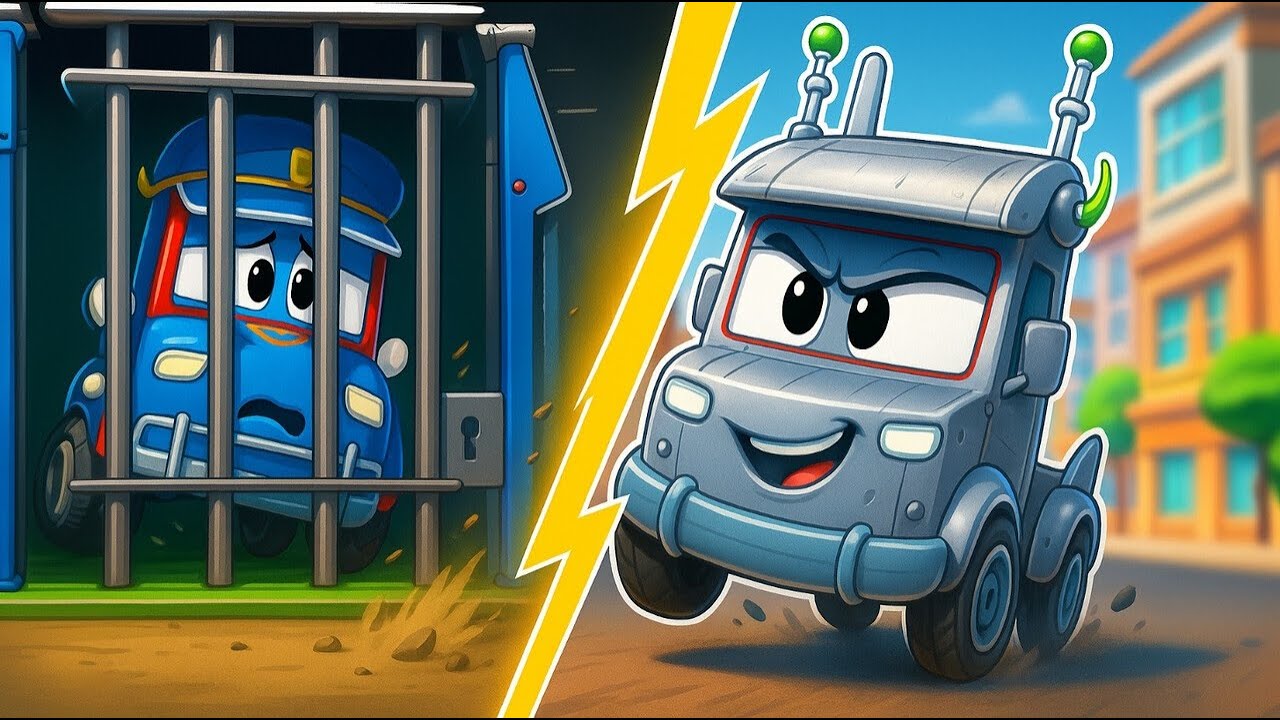 Super policejní náklaďák je ve vězení kvůli svému zlému dvojčeti