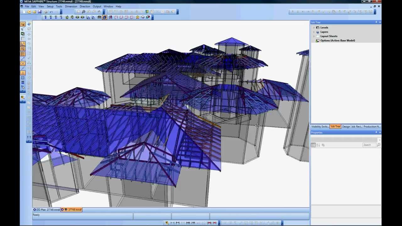 Mitek Sample 3D-Truss Design Software