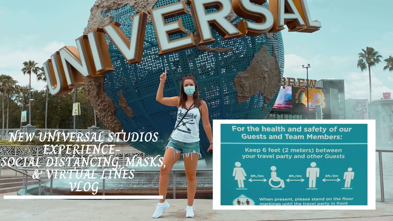 НОВЫЕ возможности Universal Studios: социальное дистанцирование, маски и виртуальные очереди | VLOG