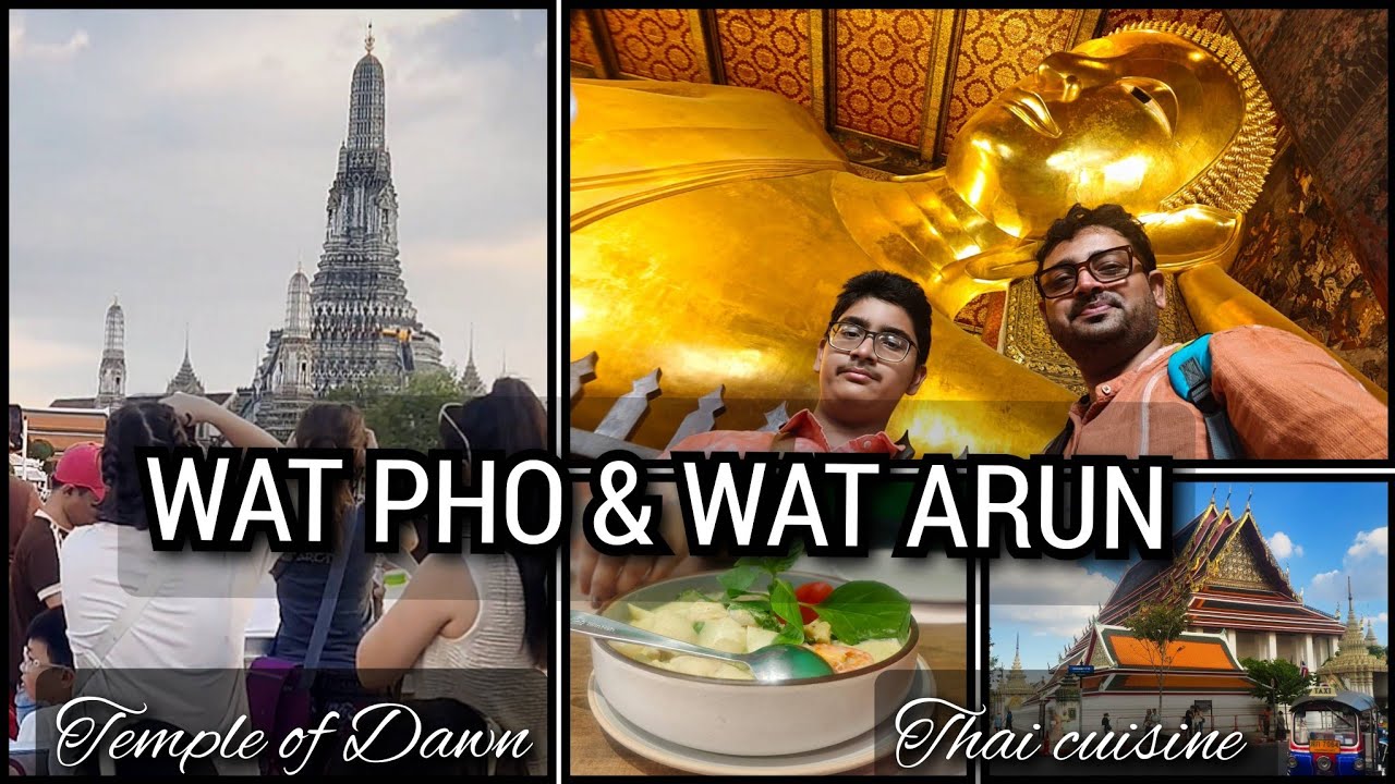 WAT ARUN and WAT PHO Bangkok Tour Thai cuisine