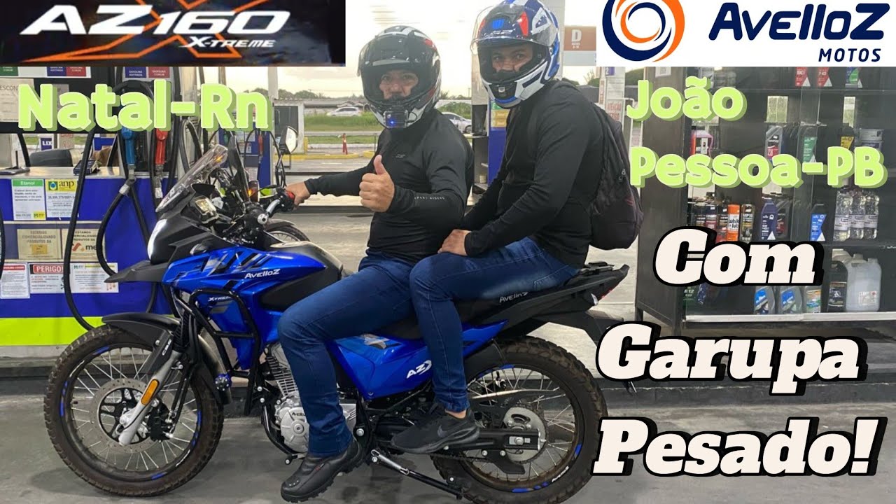 AZX 160 COM GARUPA PESADO NA RODOVIA