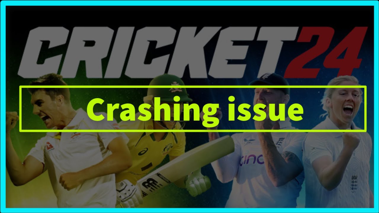 Cricket 24 Game Keeps Crashing Issue