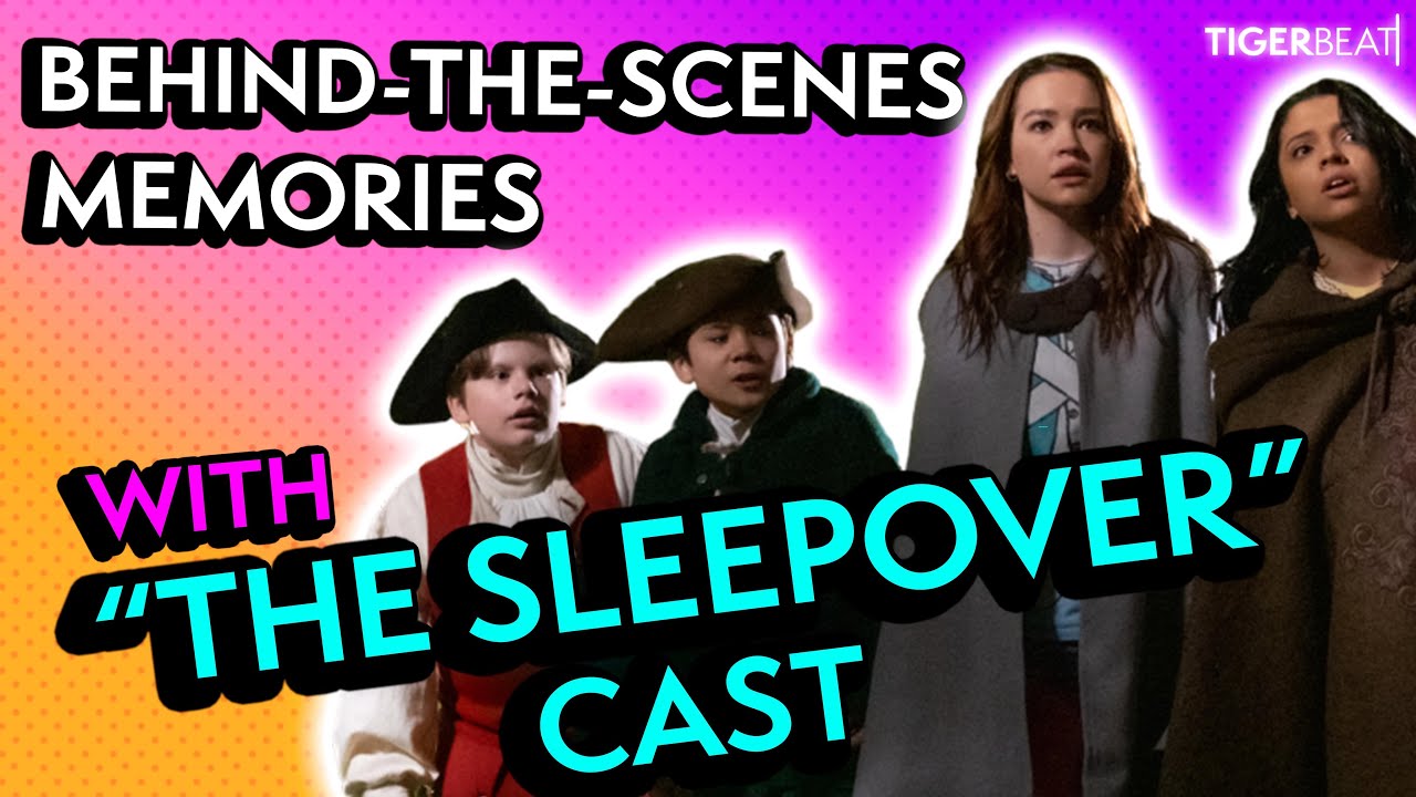 The Cast of Netflix's #TheSleepover Shares Hilarious Bloopers & More