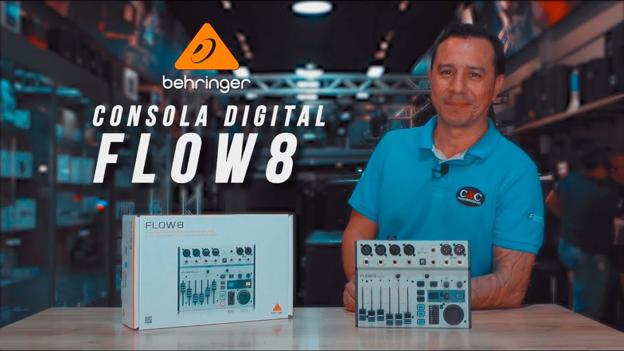 Behringer FLOW 8 Consola Digital de 8 Canales