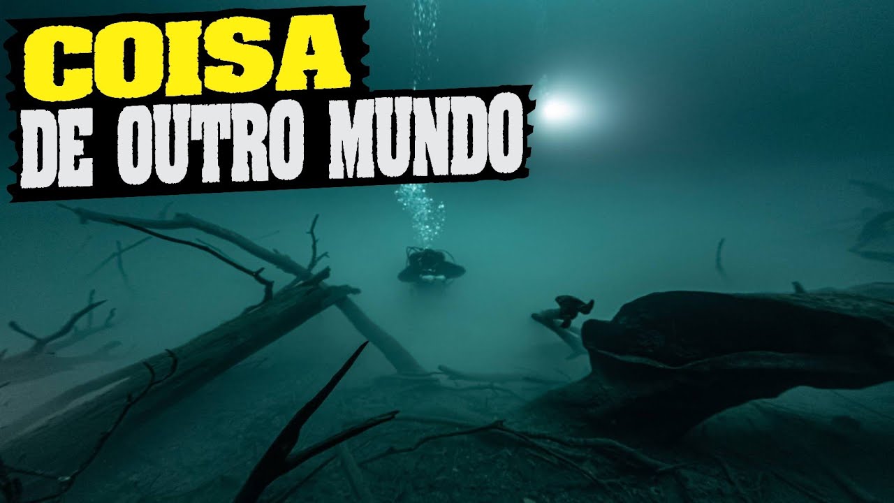 CENOTE ANGELITA O MISTERIOSO RIO que CORRE oculto no FUNDO da ÁGUA em YUCATÁN no MÉXICO!