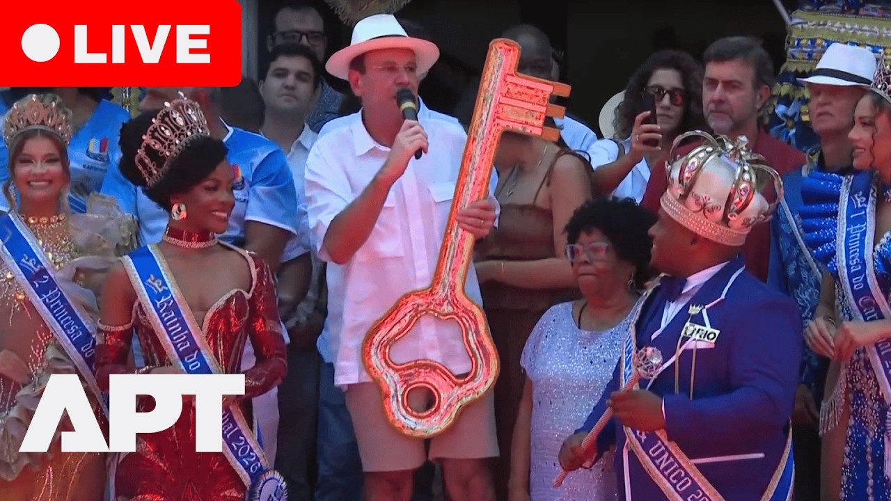 LIVE: Rio Carnival 2026 Officially Begins as King Momo Receives City Keys in Opening Ceremony | APT