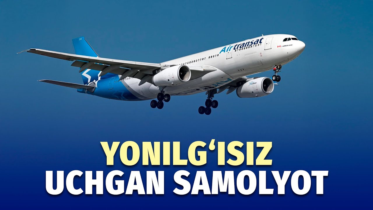 Okean tepasida yonilg‘isiz uchgan Airbus A330